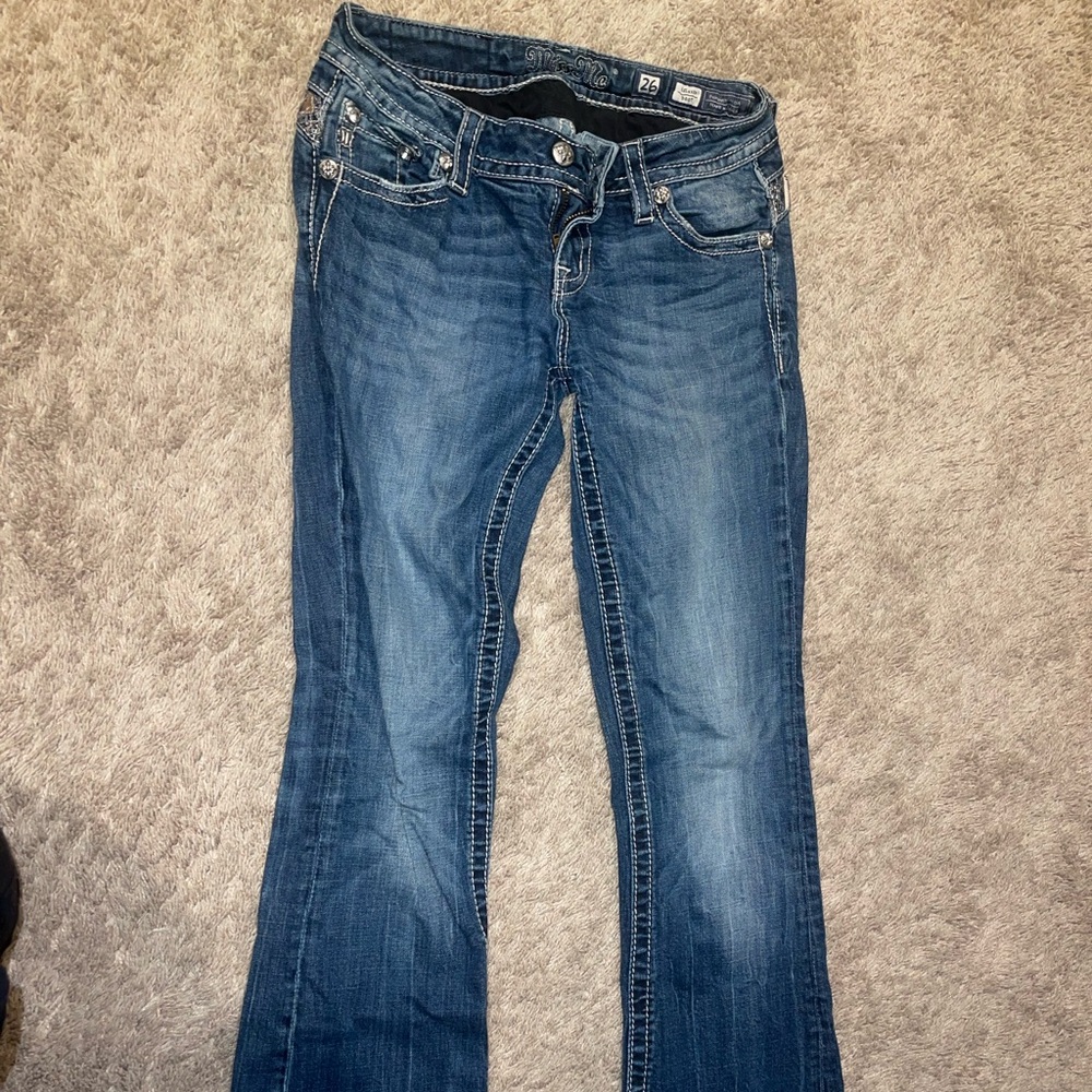 Buckle Women's Blue Boot Cut Jeans